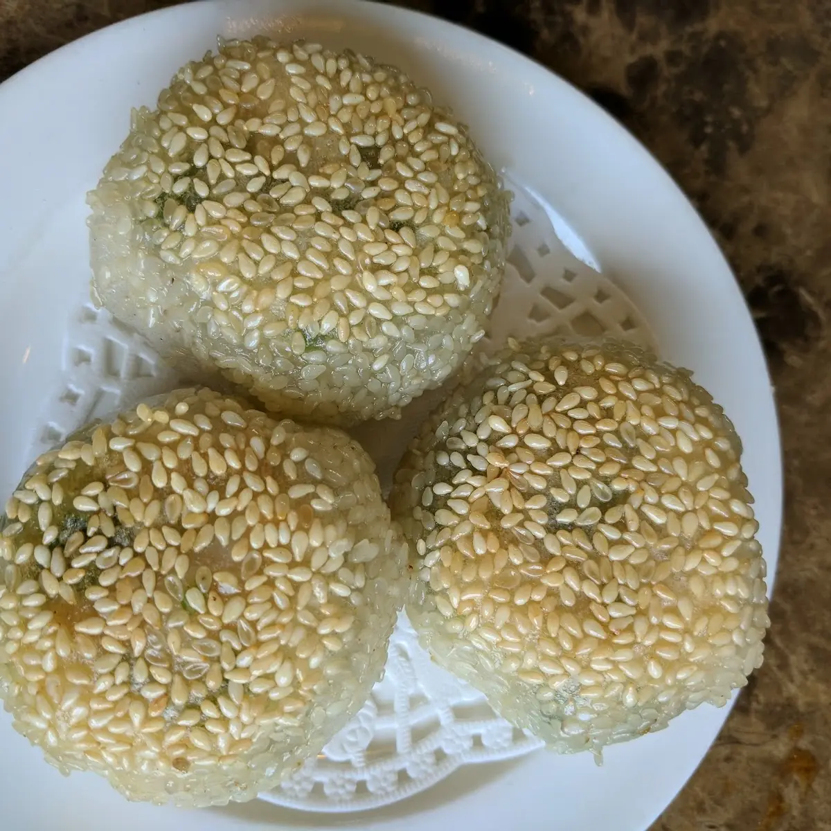 芝麻球 sesame ball